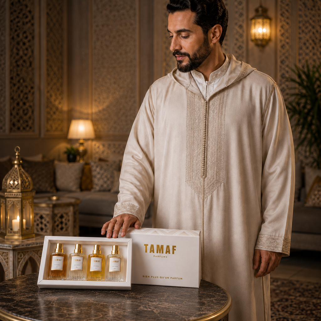 Coffret de luxe : 4 Parfums au choix