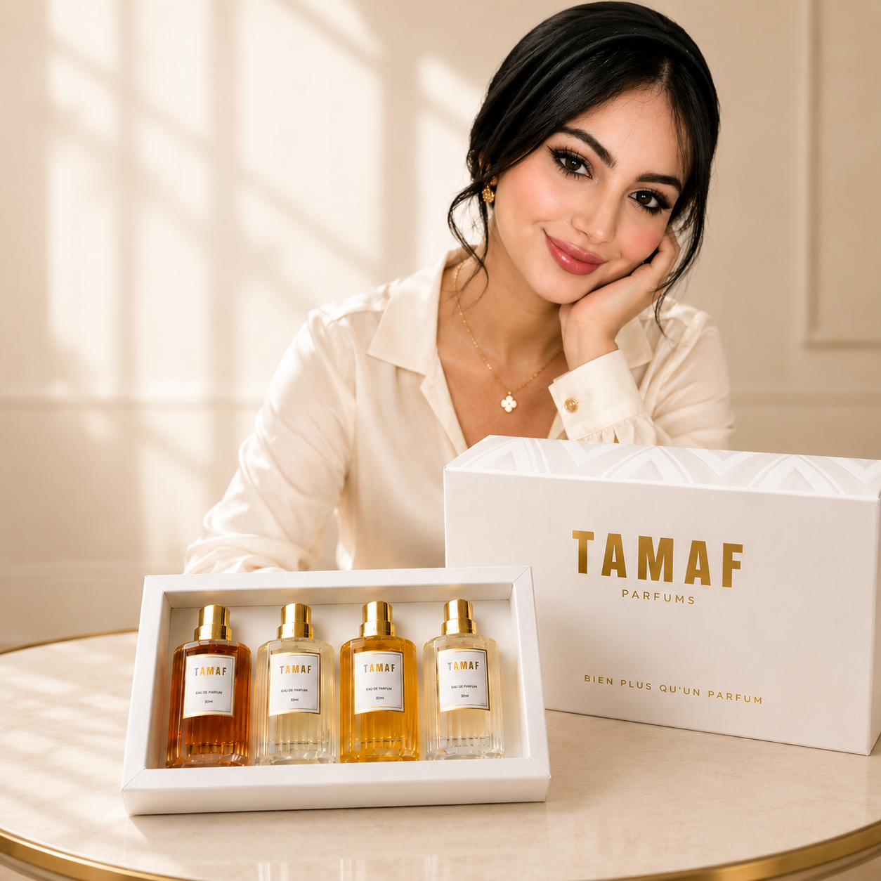 Coffret Prestige : 4 Parfums de luxe