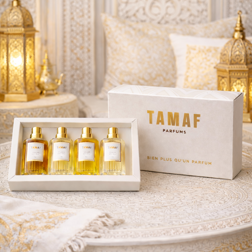 Coffret Prestige : 4 Parfums de luxe