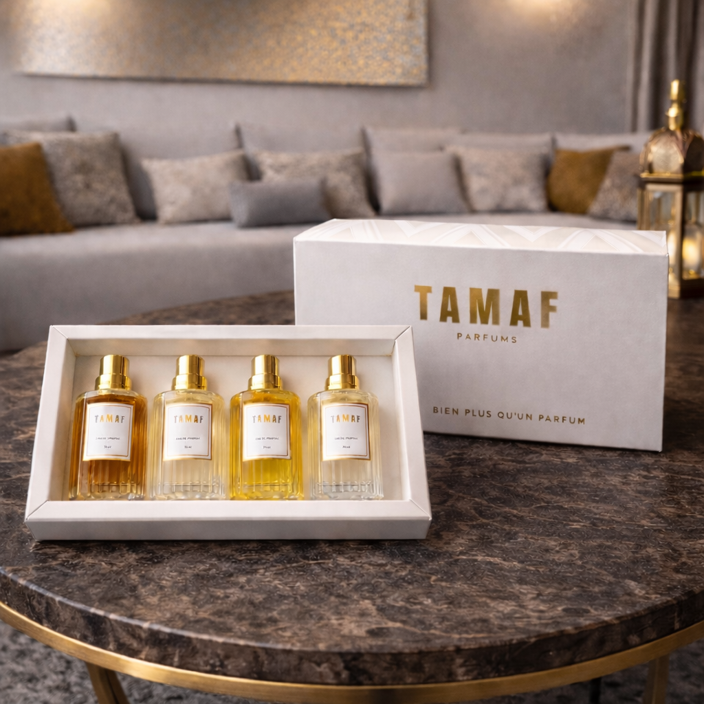 Coffret Prestige : 4 Parfums de luxe